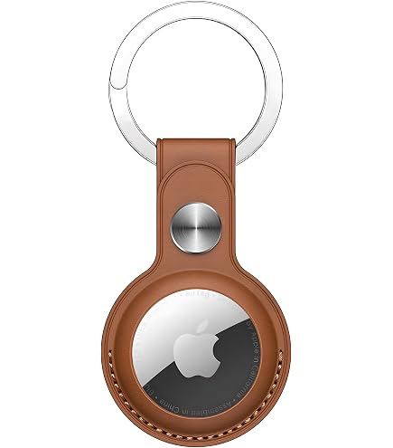 Amazon.com: Apple AirTag FineWoven Key Ring - Black - MT2H3ZM/A