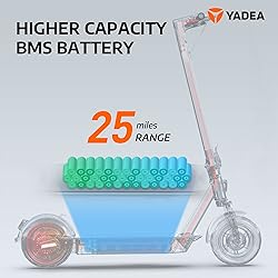 YADEA Electric Scooter Adults, Foldable Commuting