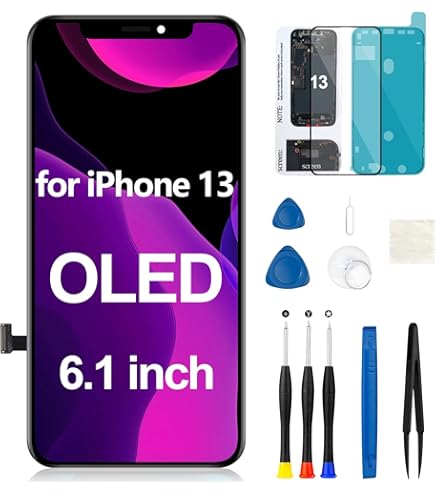 Amazon.com: Olivechard Hard OLED for iPhone 13 LCD Screen