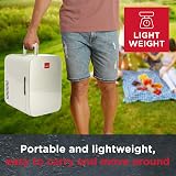 10L Mini Fridge Cooler Warmer AC DC UK EU Plug Portable view 8
