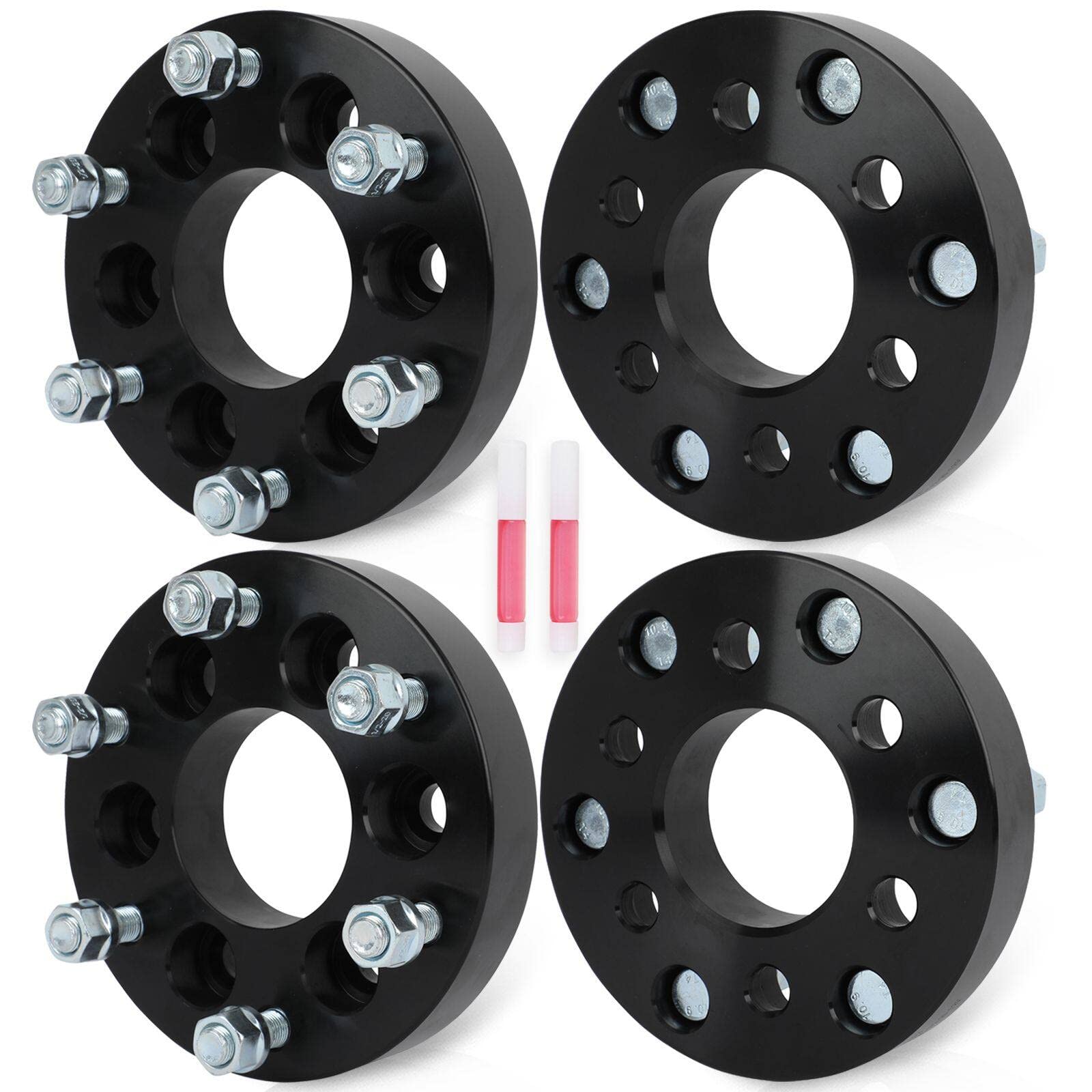 Photo 1 of ECCPP 4 PCS 6x4.5 to 6x5.5 Wheel Adapters Lug Centric 1.25" 6 Lug (only 6x5.5 Wheels) for 1991-2004 for Dodge Dakota 1998-2003 for Dodge for Durango 1992-2017 for Dodge Viper-NOT FIT Stock Rims