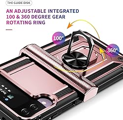 ONOLA for Samsung Galaxy Z Flip 4 Case, Galaxy Z