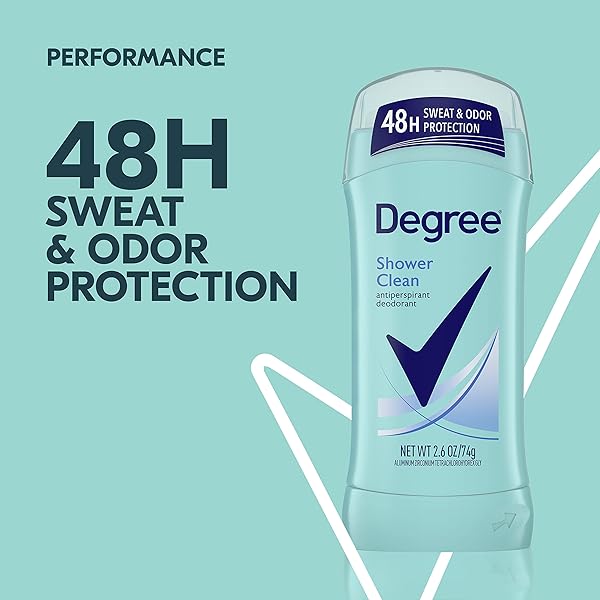 DEGREE DRY PROTECTION ANTIPERSPIRANT, SHOWER CLEAN 2.6 OZ