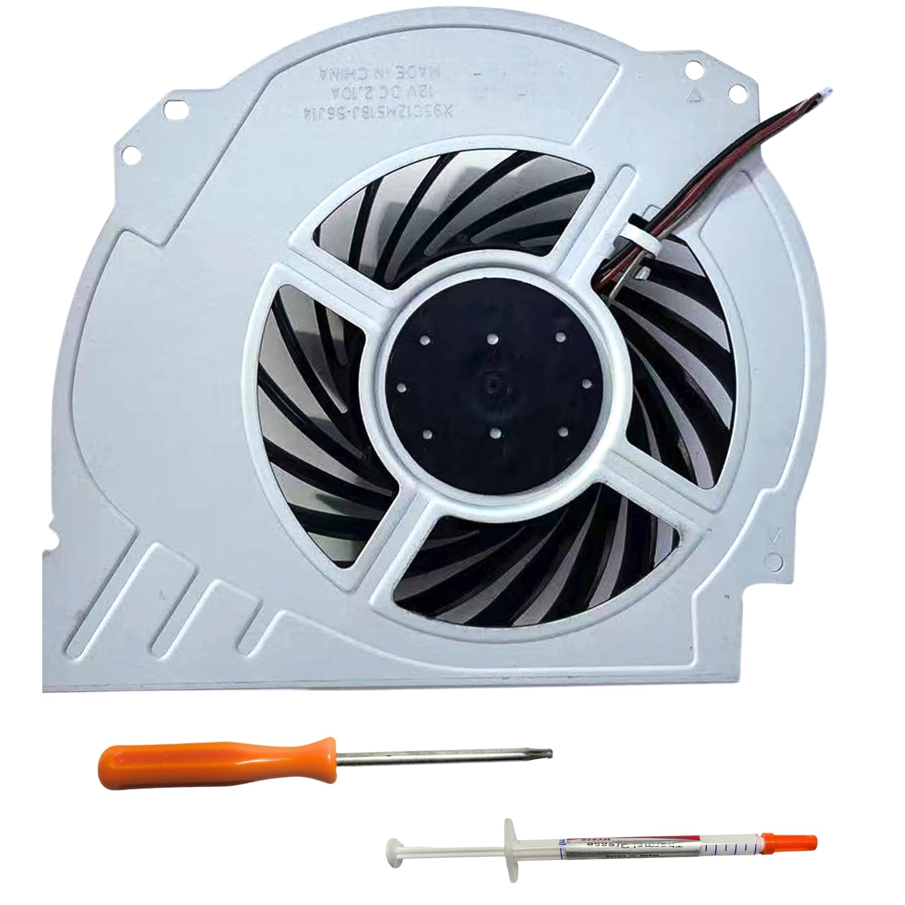 YHZONE Internal CPU Cooling Fan Replacement Part Compatible with Sony ps4 PlayStation 4 pro CUH-7XXX CUH-7000 Cuh-7000Bb01 CUH-7115B CUH-7215B 7000-7500 G95C12MS1CJ-56J14 G95C12MS1AJ-56J14 Series