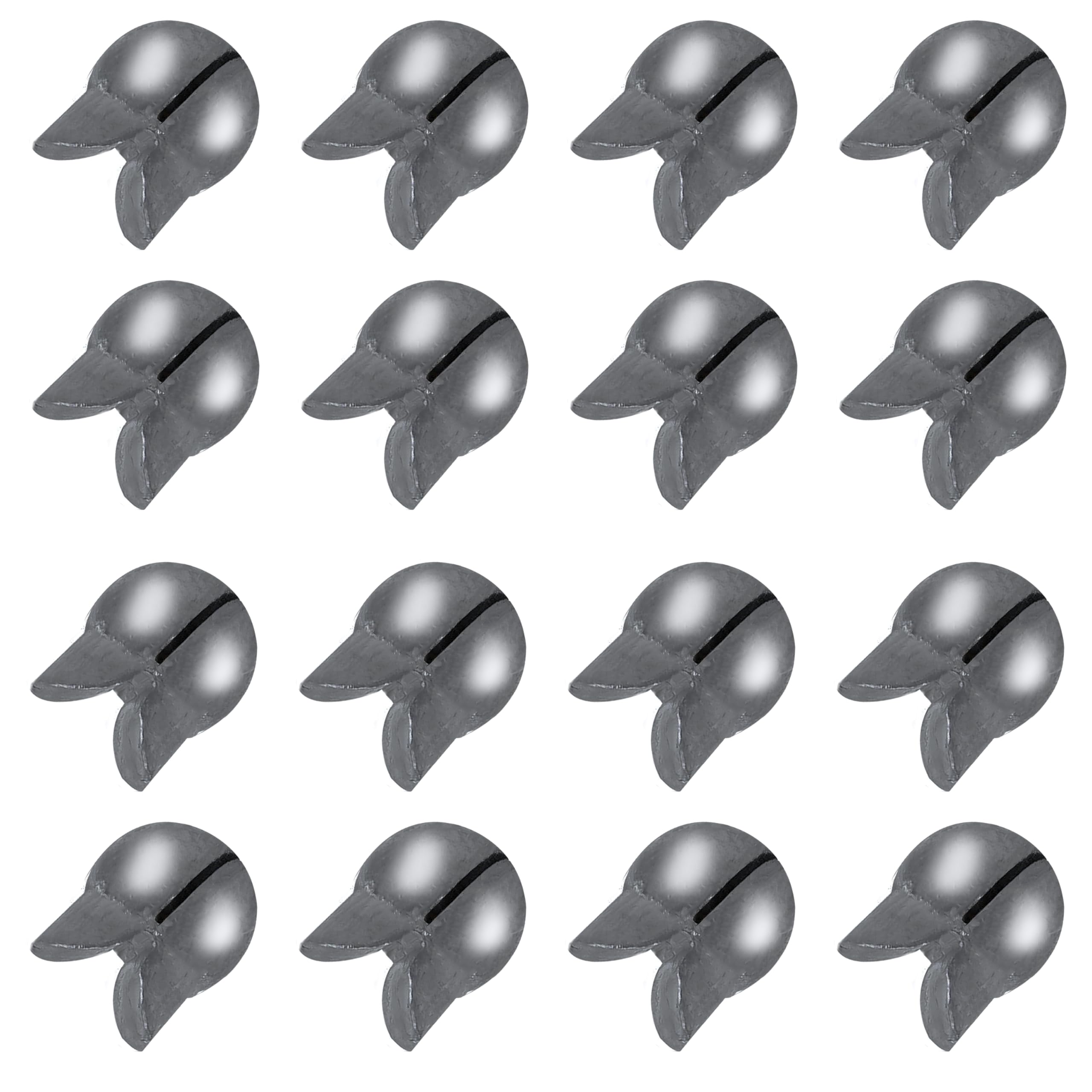 Photo 1 of 100PCS Split Shot Fishing Weights Round Removable Fishing Sinkers for Fly Bass Fishing Casting 4 Sizes 0.5g 100pcs