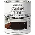 Rust-Oleum 372011 Transformations Basics Cabinet & Trim Paint, Quart, Espresso