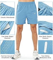 NORTHYARD Men's Athletic Running Shorts Quick Dry