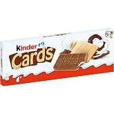 Kinder Cards, Chocolate Snack Bars, 2 Packs, 128g Each