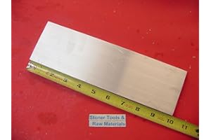 STONER METALS 1/2" X 3" Aluminum 6061 Flat BAR 10" Long Solid T6511 .50"x 3.00" Mill Stock
