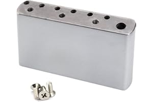 Musiclily Ultra 10.5mm Solid Steel 42mm Standard MIM Style Tremolo Block for Mexico Fender Strat and China made Squier Classic Vibe/Speical Electric Guitar