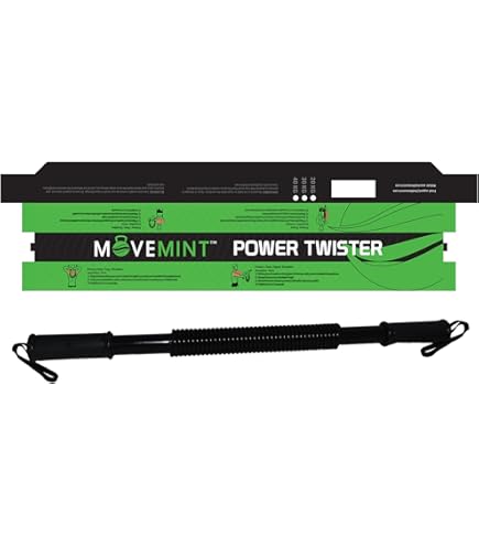 Amazon.com: MOVEMINT Power Twister | Chest Resistance Spring Bar