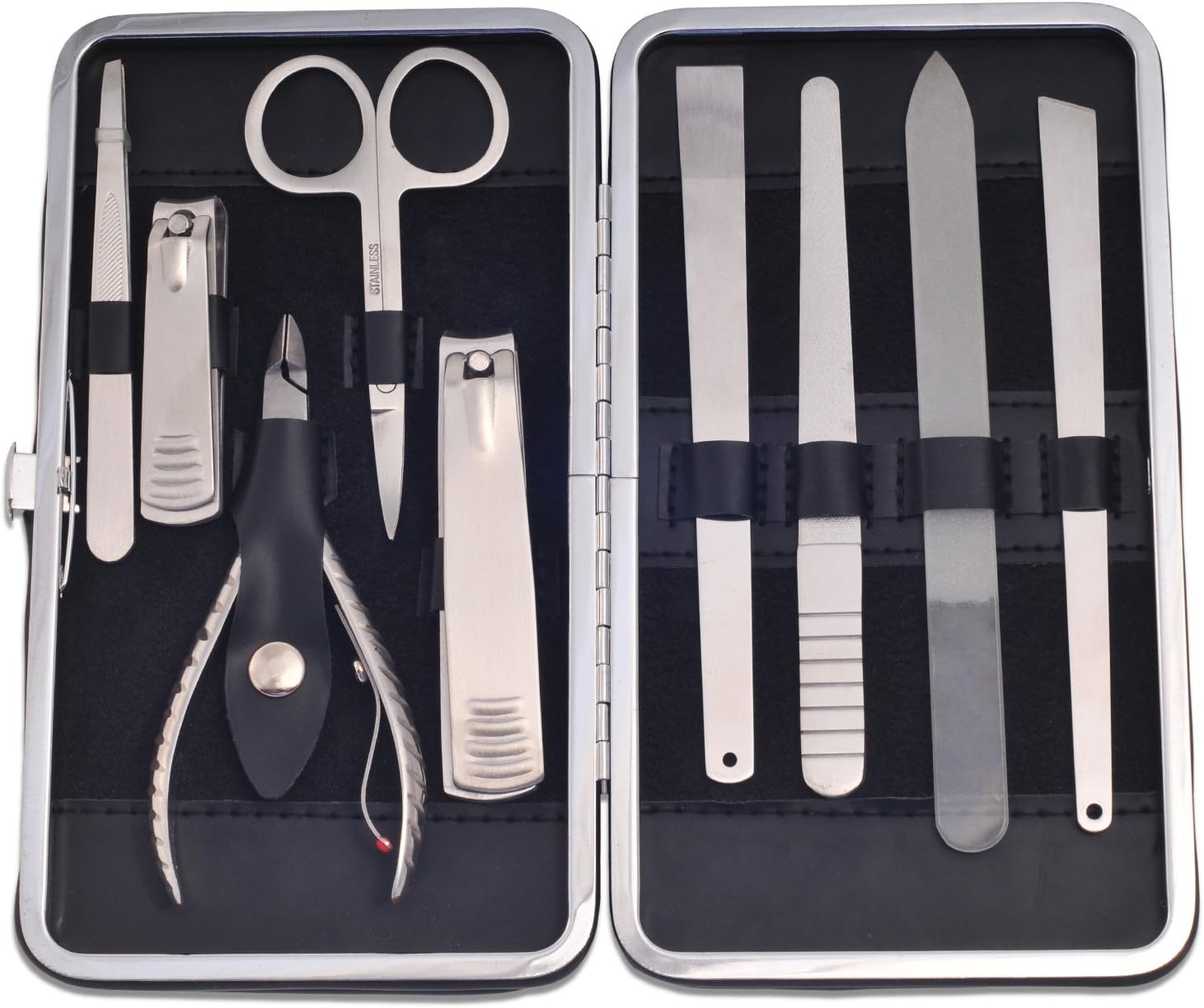 9-teiliges Edelstahl Nagelpflege Mani 