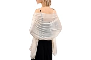 FURTALK Shawls and Wraps for Evening Dresses Sparkly Soft Wedding Party Bridesmaid Scarves for Women