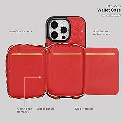 Bocasal Crossbody Wallet Case for iPhone 16
