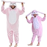 CuteOn Unisex Animal Onesie Pajamas Cosplay Halloween Costume Christmas Sleepwear Homewear for Adult Kids
