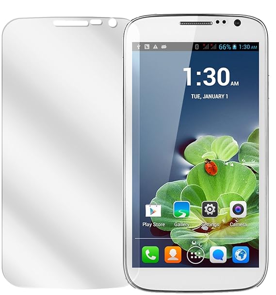 dipos I 6X Schutzfolie klar passend für Cubot P9 Folie Displayschutzfolie