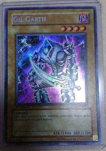 Amazon Co Jp 遊戯王 英語 ギル ガース 1st シークレット Glas 希少 ホビー 通販