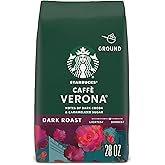 Starbucks Ground Coffee Caff&egrave; Verona Dark Roast, 28 oz Bag | 100% Arabica ground coffee; Dark Roast Caff&egrave; Verona; 1 bag, 28 oz