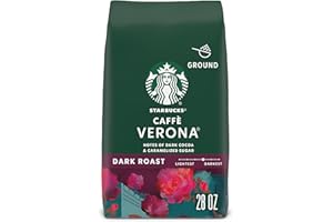 Starbucks Caffè Verona Ground Coffee, Dark Roast, 793 Grams