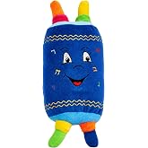 Rite Lite My Soft Torah Plush Toy Smiley Face Shabbat Gifts Judaica Shabbos Hebrew Simchat Jewish Gifts Fun &amp; Educational Party Favors for Play, Learning, &amp; Celebrating Jewish Traditions 12" H