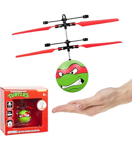 Amazon.com: World Tech Toys Ninja Turtles Leonardo Flying Toy
