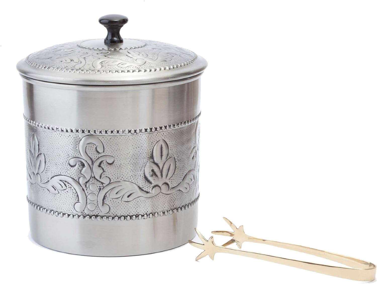 vintage brass ice bucket