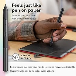 One by Wacom Small Graphics Drawing Tablet 8.3 x