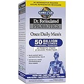 Garden of Life - Dr. Formulated Probiotics Once Daily Men's | Support Men's Gut Health & Digestion | 50 Billion CFU + 15 Prob