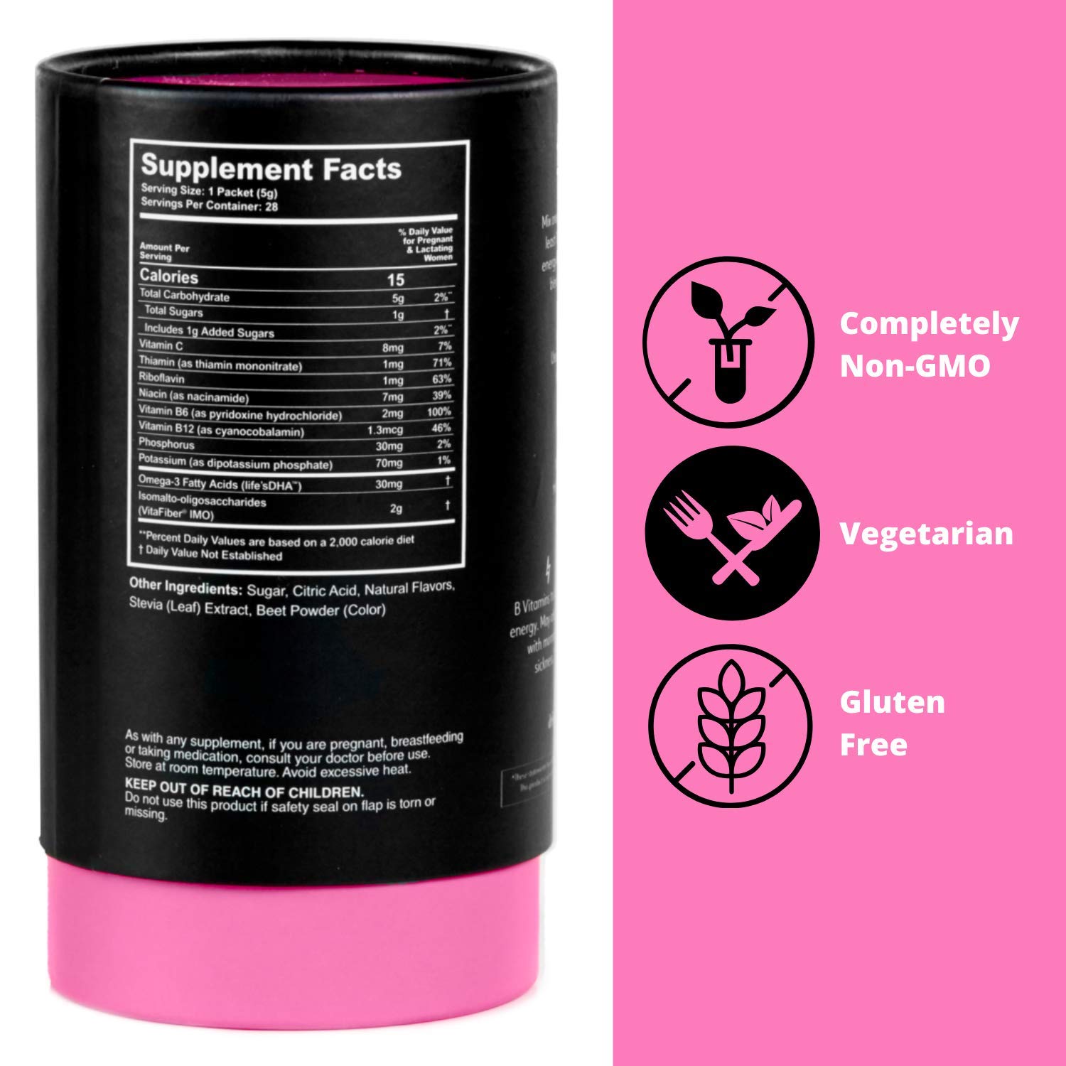 Premama Prenatal Energy Boost Drink Mix Caffeine Free Energy