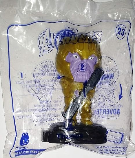 happy meal toys avengers endgame