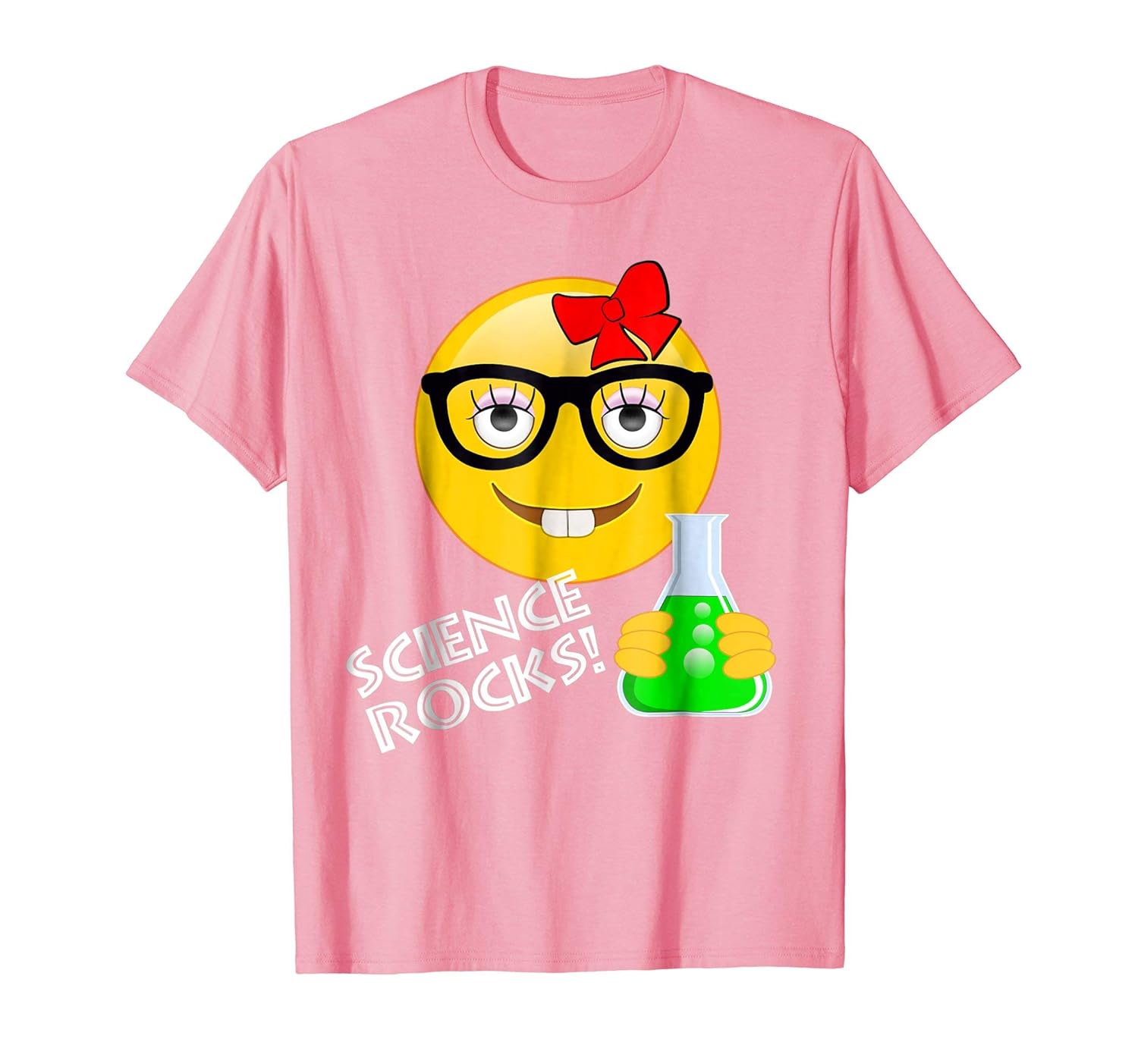 Science Chemistry Emoji T Shirt for Girls Who Love Scienceln Lntee