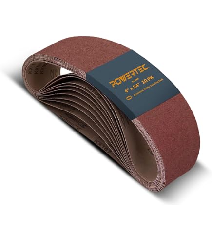 4â³ X 24â³ Norton ProSand Portable Sanding Belt Set - 50 & 80 Grit 2 Pack
