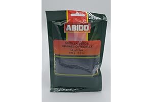 Abido Spices Pure Nigella Seeds (Black Cumin Seeds Barakah) 100g - Graines De Nigelle