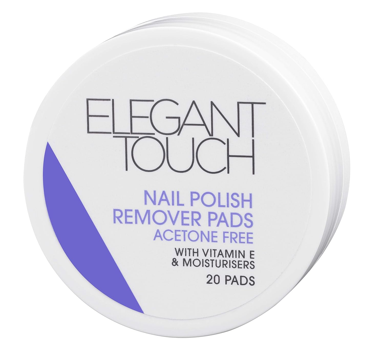 Elegant Touch Nail Polish Remover Pads (with different ingredients and