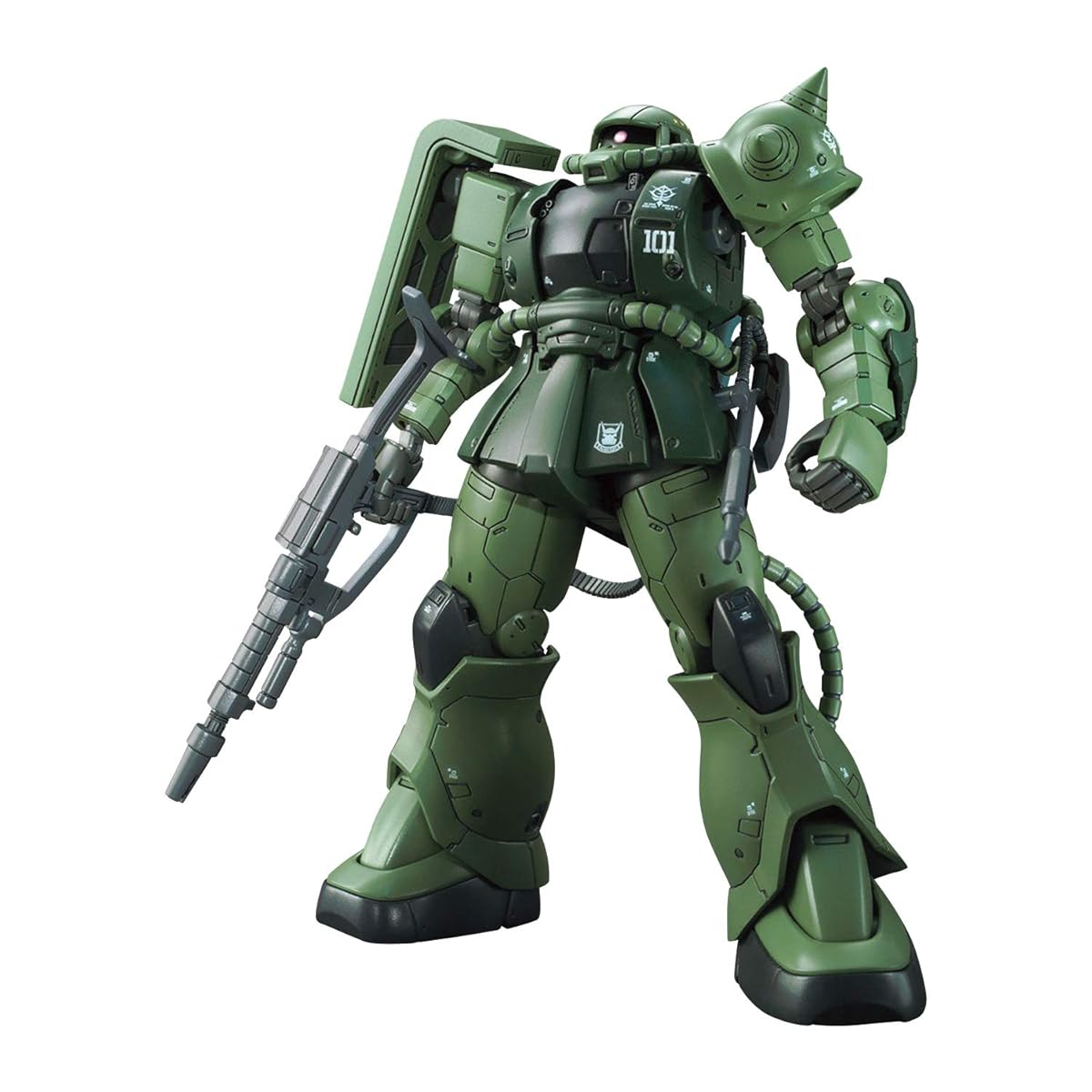 BANDAI HG 1/144 MS-06C-6/R6 ZAKU II TYPE C-6/R6 Model Kit Gundam