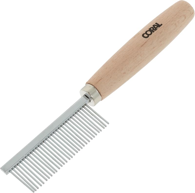 CORAL Paint Brush Cleaning Comb Beech Wood Decorators Tool Preserves Brushes
