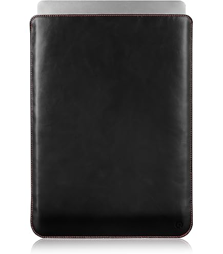 Amazon.com: Comfyable Leather Laptop Sleeve Compatible with 16