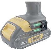Magnetic Bit Holder for DEWALT 20V Drill, Galactic Gadgets (Black) | Side Mounted, Strong Magnets, Low Profile Design