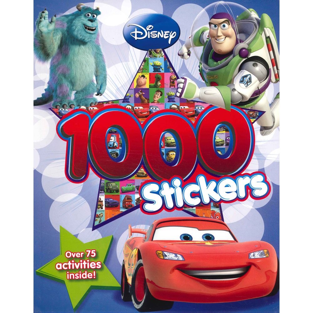 Buy Disney Pixar Monsters Activity Book With 1000 Stickers! (Monsters
