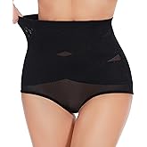 GYDEK Tummy Control Shapewear Panties for Women-High Waisted Body Shaper Underwear Seamless Shapewear Panty Girdle