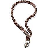 Geyoga Scrunchie Lanyards for ID Badges Keys Teacher Gift Lanyards Cute Stretchy Retractable Keychain Holder for Nurse Women