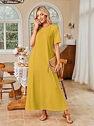MEROKEETY Women's 2025 Spring Summer Casual Maxi