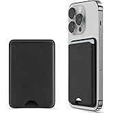 Siaincsy 2 Pack Magnetic Wallet Card Holder, for Magsafe Wallet, Stronger Magnetic Wallet for iPhone 17/16/15/14/13/12 Series, with RFID Blocking, Holds 3 Cards, Black & Black