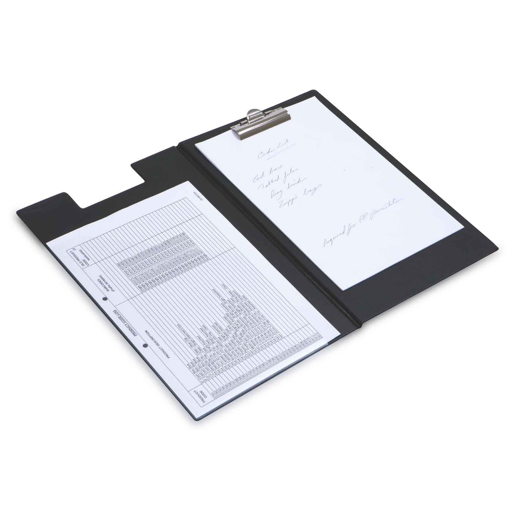 Rapesco CD1L00B2 Executive Clipboard, A4, Black