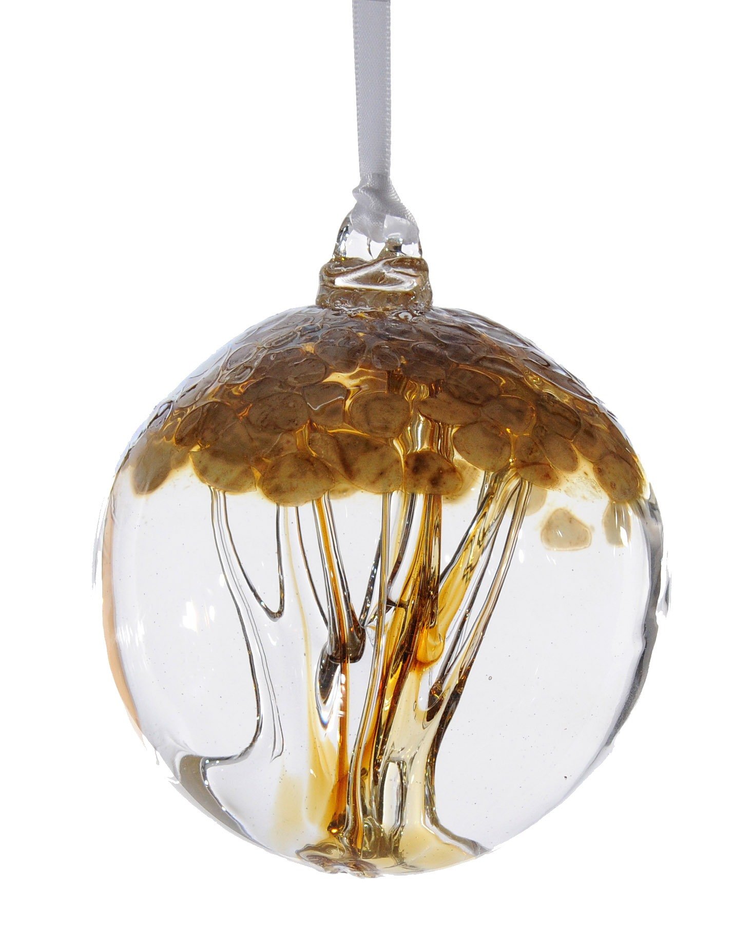 D&J Glassware Tree of Celebration Glass Friendship Ball