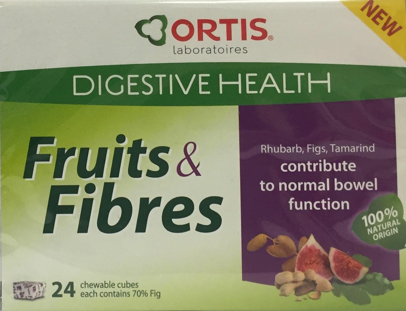 Ortisan Fruits And Fibre Cubes 24 Cubes x 6 Packs