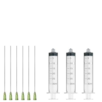 Rachel S Closeouts 6 Pcs Dispensing Needle 14g X 5 With 3 Pcs 30ml Syringe Blunt Tip Luer Lock 5 Inches Long Needles Amazon Com Industrial Scientific