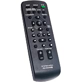 RM-AMU009 Remote fit for Sony Mini Hi-Fi Component System MHC-EC609iP | CMT-MX500i MHC-EC709iP MHC-EC909iP MHC-EC79i CMT-LX20i MHC-EC69i MHC-EC99i CMTBX50BTi MHCEC78Pi MHCEC68Pi MHCEC98Pi CMTCX4iP