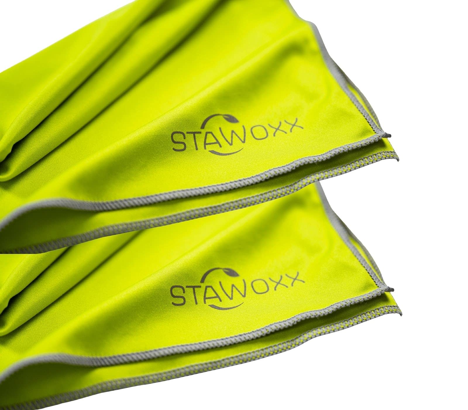 STAWOXX® Microfibre Glass Polishing Cloth, Approx. 64 x 42 cm, Set of 2, Versatile Glass Polishing Cloths, Ideal for Polishing Glasses, Cutlery, Mirrors