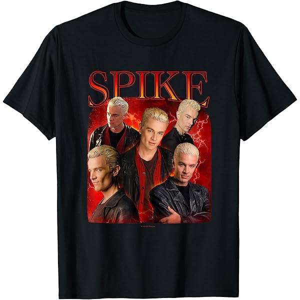 Amazon.com: Buffy The Vampire Slayer Punk Rock Spike TV Show T